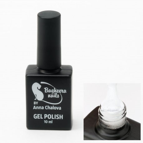Гель-лак для ногтей Bagheera Nails BN-04 цвет идеально белый