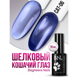 Гель-лак Bagheera Nails Кошачий глаз  №06, 10мл